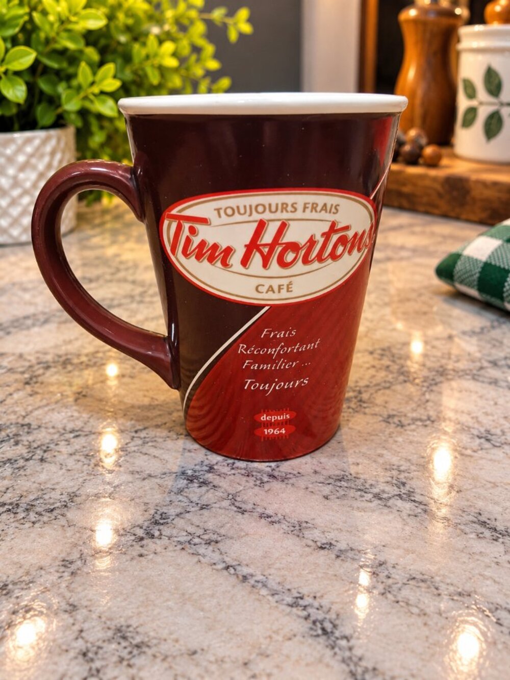 Tim Hortons 2012 Limited Edition Coffee Mug #012 - Bilingual Edition